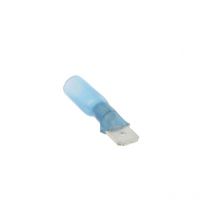 Cosses electriques male thermoretractable bleue sachet de 10 cosses