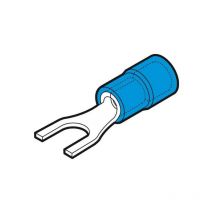 Cosses Spade Bleues 5mm (100Pcs)