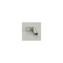 Cosse tubulaire cuivre etamé coudée équerre pour fil 16mm² alésage M6 (CTE16-6) KLAUKE CTE166