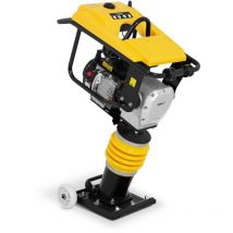 MSW - Costipatore Terreno Compattatore Vibrante Vibrocostipatore 34,5 x 28,5 cm 10 kN