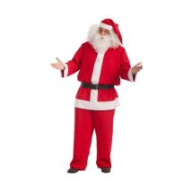 Costume Babbo Natale tg. xxl in tela