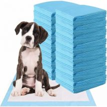 Costway - Alaise pour Chien Jetable 60x90cm, Tapis Educateur Chien en 5 Couches Anti-Fuite 100pcs, Tapis Propreté Chien Absorption Rapide, Litiere