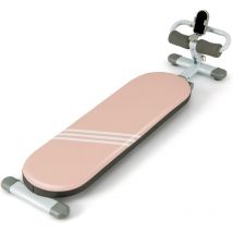 Costway - Banc de Musculation Multifonction avec 3 Angles et Longueur Réglable, Banc de Redressement Assis Pliable Charge 150KG, Plateforme