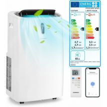 Costway - Heizkoerper, 5in1 mobile Klimaanlage leise, 16000BTU, Klimagerät mit Abluftschlauch Entfeuchter, tragbar56db16°C-32°C Fernbedienung, app