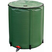 Costway - Réservoir Pliable Portatif 200L avec Le Récipient de Stockage d'eau de Filtre de Robinet, Réservoir Pliable Portatif 60x72CM Idéal pour