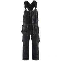 Cotte à bretelles homme Blaklader 2600 - Noir - 58 - Jambes courtes - Noir
