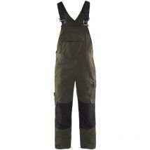 Arbeitslatzhose Mit Stretch-trägern 2695 – Khaki/schwarz 56c