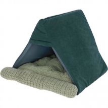 Couchette pour chats Kerbl anne - 45 x 40 x 34 cm - Vert