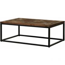 Massivmoebel24 - Couchtisch Akazie 110x70x40 walnuss lackiert lounge collection 05