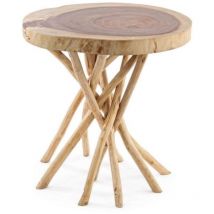 Couchtisch aus Holz Cm. 56 x 56