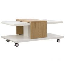 Couchtisch aus weißem Mdf