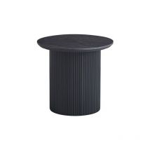 Couchtisch Kollektion vagos in dunkelbrauner Holzoptik, Durchmesser 50 cm