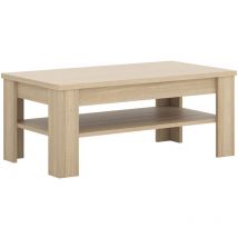 Couchtisch Lucius , Holzoptik, 120cm