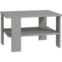 Couchtisch mit 1 Regalboden L60 cm - duama