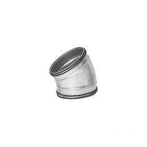 Coude 30° Galva D250 à joints - COUD30GALD250J Econoname COUD30GALD250J