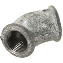 Virfollet - Coude 45° 120 double Femelle galva 26/34 12005005