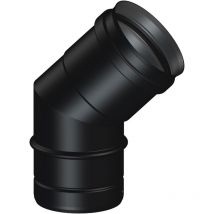 Coude 45o deko pellets classic Dinak Dimensions : Ø80mm x 87o