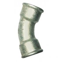 Coude 45° galva N°120 ff 2'' Renson