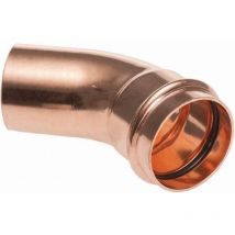 Coude 45 degrés - a sertir - cuivre - mâle / femelle - diamètre 16 mm - sachet de 2 Altech alt02p5040-1600