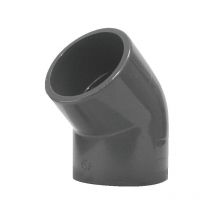 Aliaxis - Coude 45° pvc pression petit rayon Femelle Femelle ø110