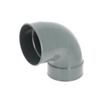 Nicoll - Coude pvc 87 degré30 (90 degré) ff 160