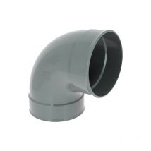 Nicoll - Coude 87°30 pvc évacuation Femelle Femelle Ø200