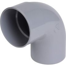 Nicoll - Coude pvc 87 degré30 (90 degré) mf 100