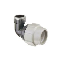Coude 90° À Compression Femelle 26/34 Pour Tube Pe Ø25 - Plasson
