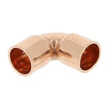 Coude 90° cuivre à souder Femelle-Femelle Ø8