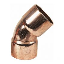 Raccord cuivre coudé 45° à souder - Femelle - diamètre 54 mm
