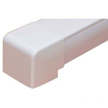 Mc Distribution - Codo exterior 90° Super Optimal Trunking - blanco 9003 80x60
