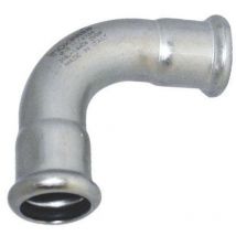 Coude 90° ff 42 inox a sertir