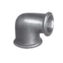 Coude 90° fonte galva ff - Diamètre : 3/4''