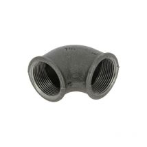 Coude 90° fonte noir Femelle 1'1/4