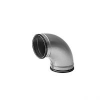 Coude 90° Galva D355 à joints - COUD90GALD355J Econoname COUD90GALD355J