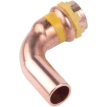 Comap - coude 90 degrés - sudopress gaz - mâle / femelle - diamètre 16 mm 5001vg16