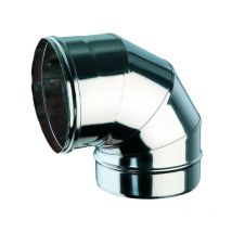 Coude 90° mf acier inoxydable
