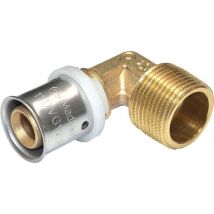 Coude 90° mâle à visser type h 16X2 1/2'' Comisa 87.16.160