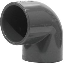 Aliaxis - Gomito 90 pvc a pressione a piccolo raggio Femmina 50