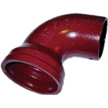 Pont A Mousson - Coude 90° sme 87DEG30 d 125mm - pam - FTB01223