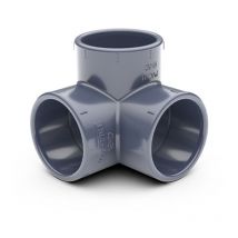 Coude a 90 diamatre 63 mm a 3 voies Jardiboutique