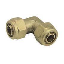 Somatherm - Raccord à compression tube per Ø12 - coude égal