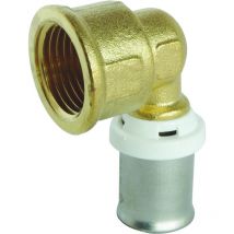 Ayor - Coude femelle à sertir multicouche Ø16 - 15/21