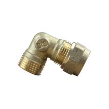 Coude bicone 3/8" (12/17) Mâle - Cuivre Ø12 - Arcanaute