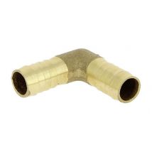 Coude laiton égal cannelé Ø20