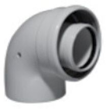 Cond. Coaxial Codo. 60/100 45o Mh 610-45mhp15 Fig