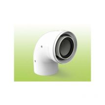 Cond. coaxial codo. 60/100 90o mh 610-90MHP15 FIG