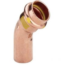 Coude cu sert 45° f/m18 gaz