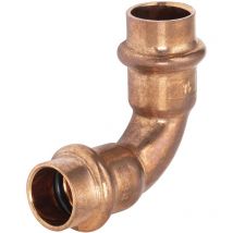 Coude 90° femelle à sertir pour tube cuivre Noyon&thiebault 14