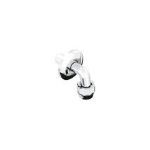 Idral - Coude d'alimentation murale de la série modern 09030/1CU12 Chromé - Laiton